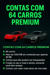Conta de carx street com carros premium - Others