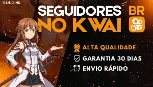 🚀[MENOR PREÇO]✨SEGUIDORES BRASILEIROS NO KWAI 1K POR R$9,99