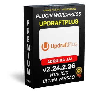 UpdraftPlus v2.24.2.26 - Plugin Wordpress Vitalício
