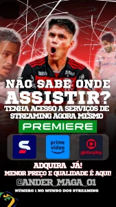 Contas Streaming - Premium