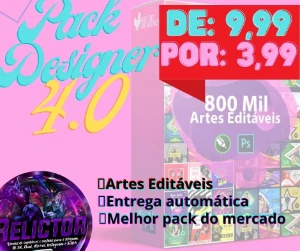 [Promoção] Pack Kit Designer 4.0 *Entrega Automática*