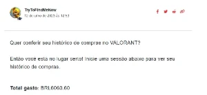 Conta Valorant 6Mil Gastos, Radiante (Bunddles Champions)