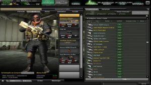 Conta Combat Arms Valofe - Maj 3 - Nível Platina