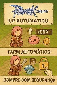 BOT RAGNAROK LATAM - 04/08 UP E FARM AUTOMATICO