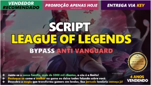 SCRIPT LEAGUE OF LEGENDS ✅ 100% SEGURO E RECOMENDADO LOL
