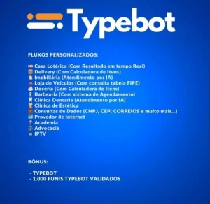 Pack + de 2.000 Fluxos Extremamente Premium Typebot - Outros