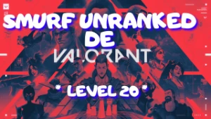 Contas Smurf Unranked De Valorant - Level 20 - Full Acesso!!