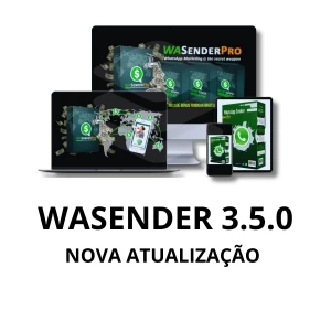 chat bot wasender 3.5.0 melhor do mercado ate 50 mil desparo - Outros