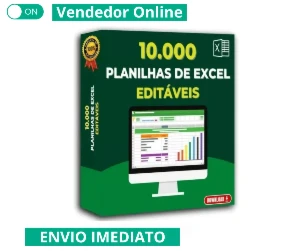 Super Pack +15.000 Planilhas Prontas Editáveis + BRINDE