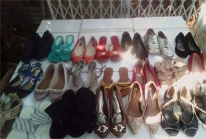 lote de calçados feminino