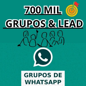 700 Mil Grupos & Leads -  Vitalício