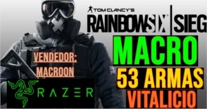 MACRO Tom Clancy's Rainbow Six - (VITALICIO) MOUSES RAZER