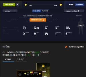 Conta Steam Level 16 Gc Gamersclub (Sem Prime) Cs2 - Counter Strike