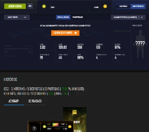Conta Steam Level 16 Gc Gamersclub (Sem Prime) Cs2 - Counter Strike