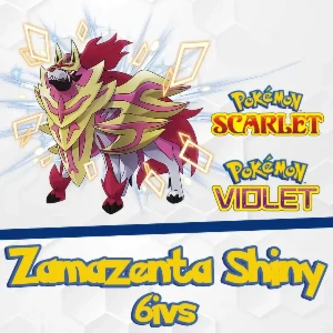 Zamazenta Shiny 6IVs - Pokémon Scarlet e Violet