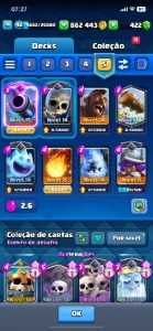 Conta clash Royale 10000 troféus