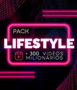 Pack LifeStyle +300 Vídeos - Redes Sociais