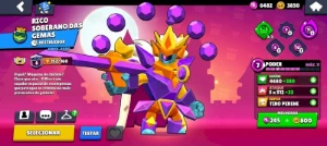 Conta Brawl Stars Com Muitas Skins.