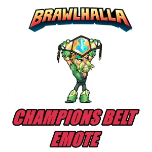 Champions Belt Emote Brawlhalla