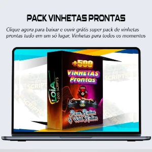 Pack Mais De 500 Vinhetas Prontas