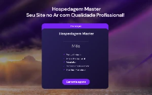 Hospedagem de sites Master