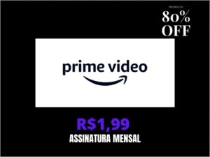 Prime Video - 1 mês - Assinaturas e Premium