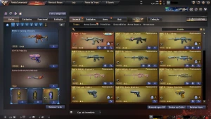 Conta Cfal 21 Vips E M4a1 Anjo, Com Várias Mns - Crossfire