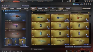 Conta Cfal 21 Vips E M4a1 Anjo, Com Várias Mns - Crossfire