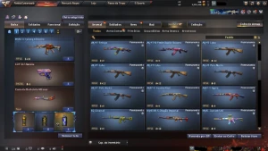 Conta Cfal 21 Vips E M4a1 Anjo, Com Várias Mns - Crossfire