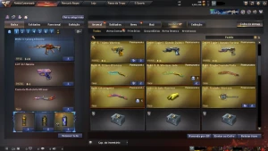 Conta Cfal 21 Vips E M4a1 Anjo, Com Várias Mns - Crossfire