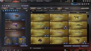 Conta Cfal 21 Vips E M4a1 Anjo, Com Várias Mns - Crossfire