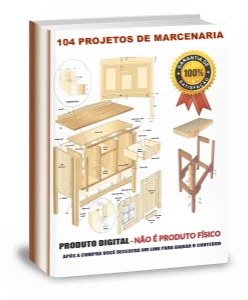 104 Projetos de Marcenaria em Português