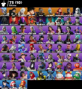 PC/PS4-5/XBOX) 75 SKINS/ Itachi, Orochimaru(RARAS) e mais. - Fortnite