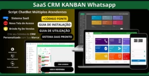 : CRM WhatsApp SaaS Profissional
