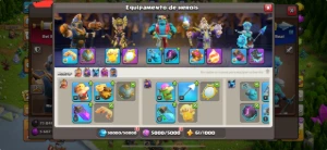 Conta Clash of Clans CV17 Semi-Full