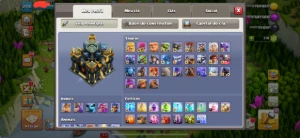 Conta Clash of Clans CV17 Semi-Full