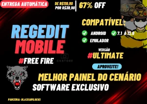 ✅ Regedit Mobile/Pc - Free Fire - Vitalício ✅ ULTIMATE