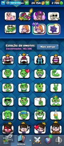 Conta Clash Royale gemada
