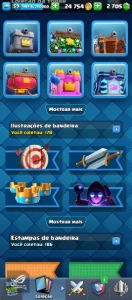 Conta Clash Royale gemada
