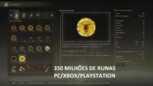 Elden Ring - 350 Milhões Runas - Ps4/5, Xbox S/X, Steam Pc