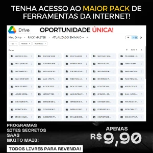 Pack Master - O Maior Pack De Ferramentas Da Internet - Outros