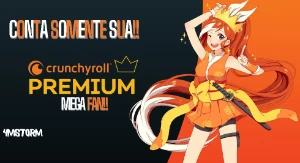 Crunchyroll Mega Fan 14 Dias (Conta Somente Sua) - Assinaturas e Premium