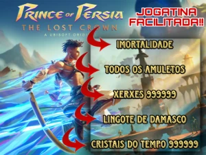 Prince of Persia The Lost Crown (PS4)- Imortal, Amuletos,etc
