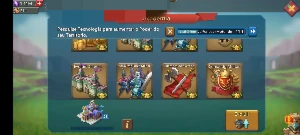 Lords Mobile 2.3B poder/ 63M de tropas