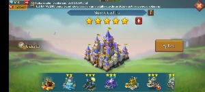 Lords Mobile 2.3B poder/ 63M de tropas