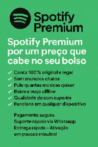 Spotify Sem Anúncios – Promoção - Premium