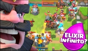 Hack de elixir infinito Clash Royale anti ban