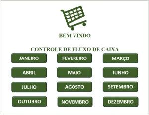 Planilha de Controle de Fluxo de Caixa Completa - Digital Services