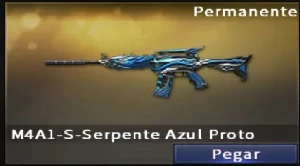 M4a1-S-Serpente Azul VIP PROTO Permanente.