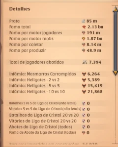 Conta Albion Online - 2.1B De Fama